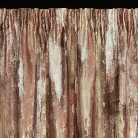 ZASŁONA GOTOWA ELLA NA TAŚMIE 140 X 270 CM CEGLASTY