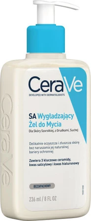 CeraVe SA żel wygładzający do mycia twarzy 236 ml