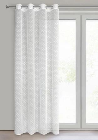 ZASŁONA GOTOWA HANIA 140 X 250 CM BIAŁY