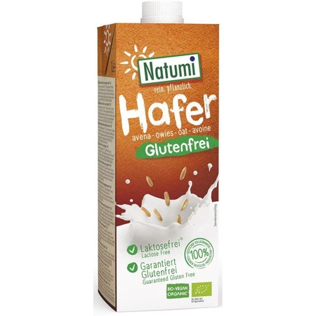 Zestaw Natumi − Napój owsiany bezglutenowy (1000 ml) x12 szt.