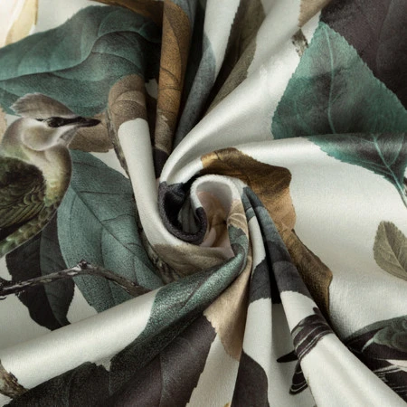 ZASŁONA GOTOWA ELENI 140 X 250 CM OLIWKOWY