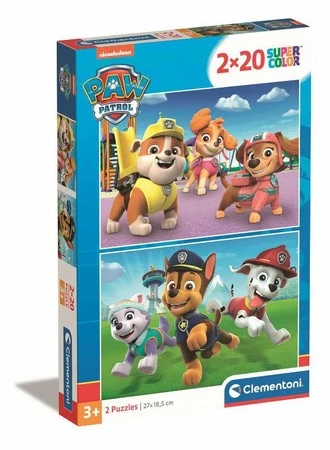 Clementoni Puzzle 2x20el Psi Patrol PAW PATROL 24800 p6