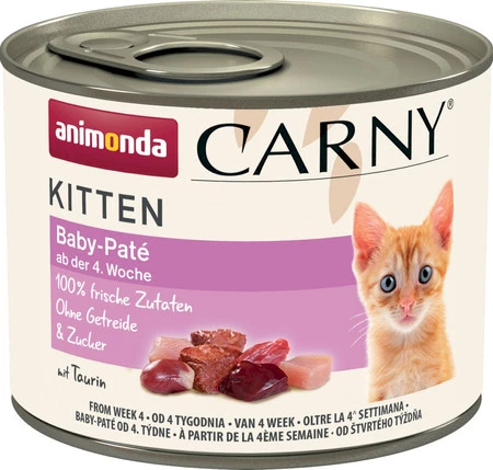 ANIMONDA Carny KITTEN Baby Pate 200g