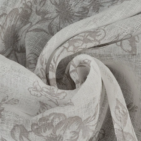 ZASŁONA GOTOWA WIKI NA TAŚMIE 140 X 270 CM BIAŁY