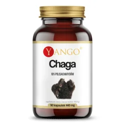 Yango Chaga ekstrakt 10% polisacharydów 90 kaps.