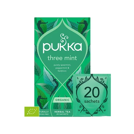 PUKKA, Herbata Miętowa Rozkosz (3 rodzaje mięty)