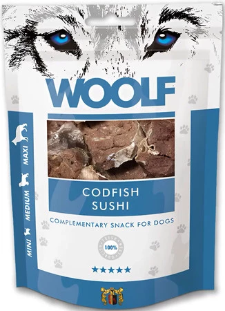 WOOLF Codfish Sushi Dorsz 100g