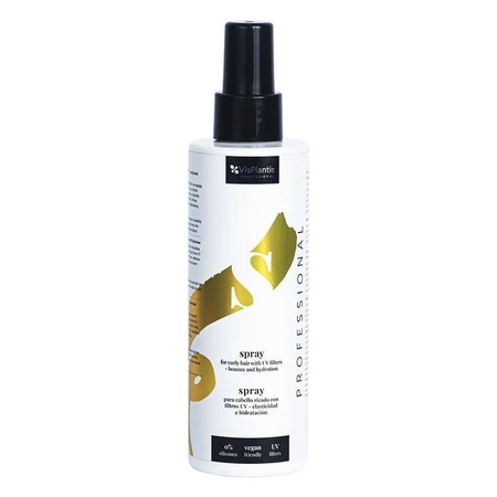 Professional Spray do włosów kręconychz filtrami UV 200ml VIS PLANTIS
