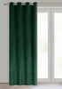 ZASŁONA GOTOWA ARIADNA 140 X 250 CM CIEMNOZIELONY
