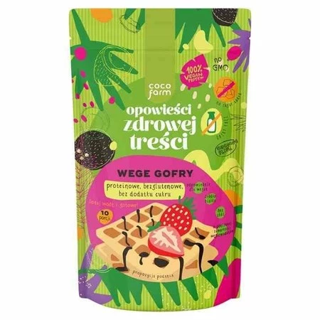 Mieszanka na wege gofry Coco Farm, 345g