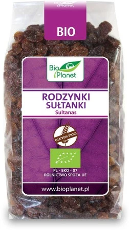 Bio Planet − Rodzynki sułtanki − 400 g