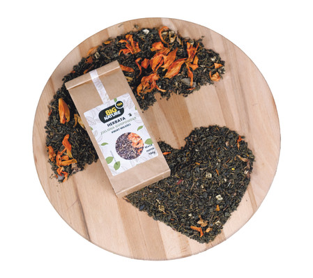 Herbata zielona GUNPOWDER KWIAT MIŁOŚCI 100g