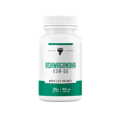 Trec ASHWAGANDHA KSM-66 na redukcję stresu 60 kaps.