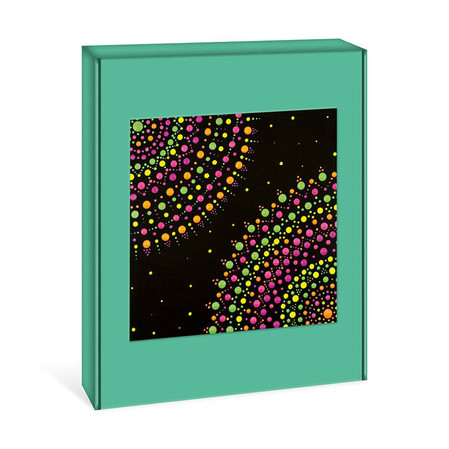 Janod Zestaw kreatywny Malowanie kropkami Dots painting I love creativity 8+
