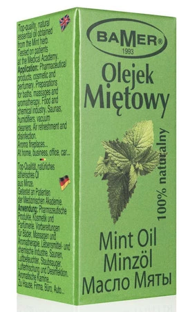 BAMER naturalny olejek eteryczny miętowy 7 ml