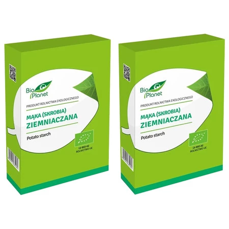 Zestaw 2x SKROBIA ZIEMNIACZANA BIO 500 g - BIO PLANET