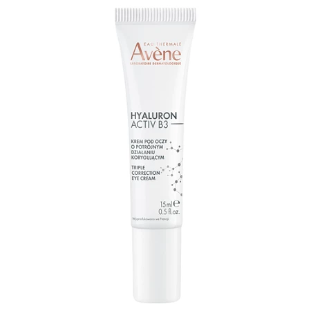 Avène Hyaluron Activ B3 Krem pod oczy o potrójnym działaniu korygującym 15 ml