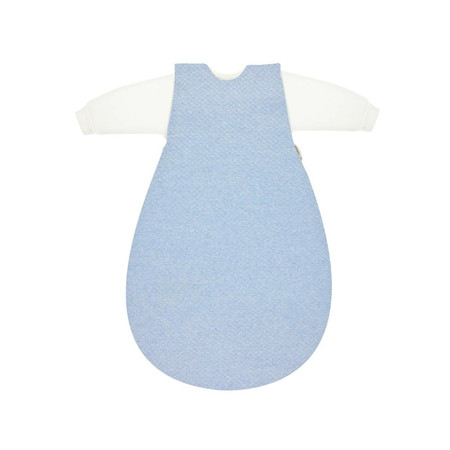 ALVI Baby-Mäxchen, Śpiworek - tkanina specjalna - 3-częsciowy Quilt aqua 56/62