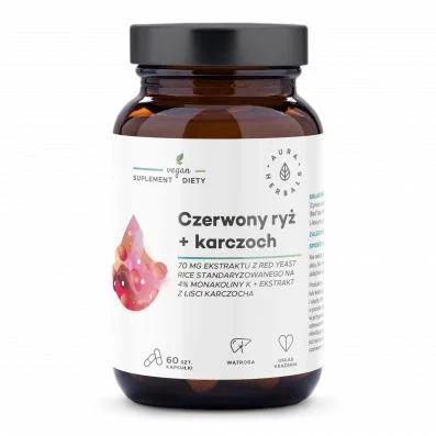 Aura Herbals Czerwony Ryż + Karczoch 60 k