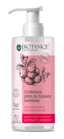 Biotaniqe, Ecologiq, Ochronny Płyn do Higieny Intymnej, 300 ml