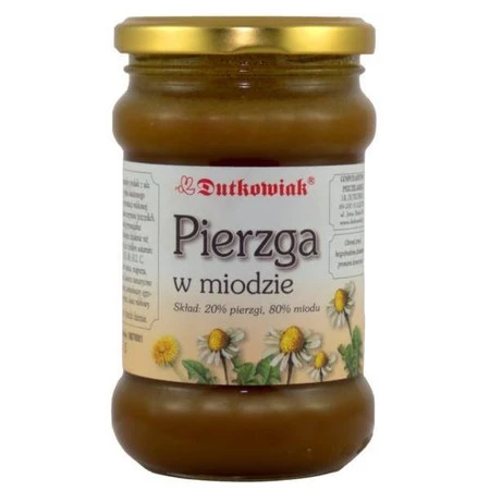 Dutkowiak Pierzga W Miodzie 400G