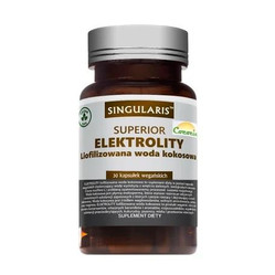 Singularis Elektrolity Liofilizowana woda kokosowa 30 kaps.