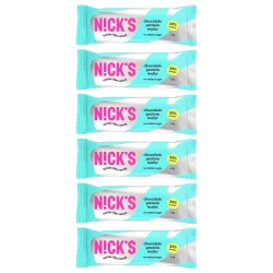 Zestaw 6x N!CK'S Nicks Protein Wafer Chocolate 40g