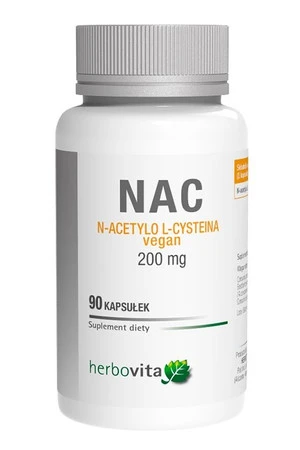 HERBOVITA NAC N-acetylo L-cysteina 90 kaps.