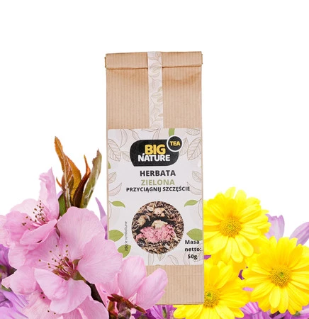 Herbata zielona PRZYCIĄGNIJ SZCZĘŚCIE 50g