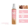 Alphanova Daily Sun, Glow, olejek do opalania SPF50, 125 ml