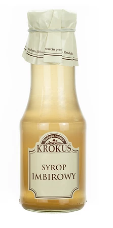 Krokus SYROP IMBIROWY BEZGLUTENOWY 355 g (280 ml)