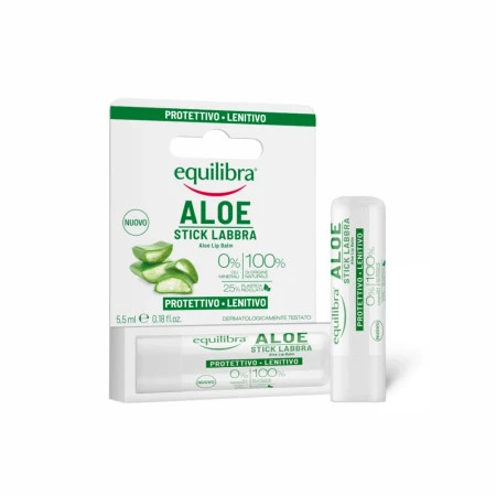 Equilibra − Aloesowy balsam do ust w sztyfcie − 5,5 ml