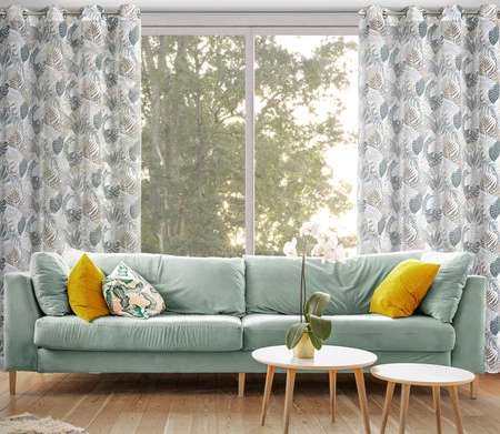 ZASŁONA GOTOWA AMELA 140 X 250 CM BIAŁY