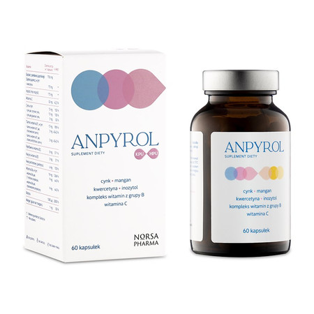 Norsa Pharma Anpyrol KPU/HPU 60 kaps.