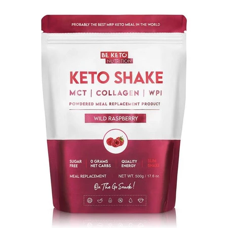 Be Keto Shake Dzika Malina 500g