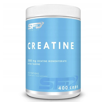 SFD Creatine - monohydrat kreatyny z tauryną400 kaps.