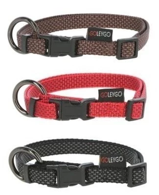 KERBL GoleyGo Zestaw Obroża + Smycz Czarne S