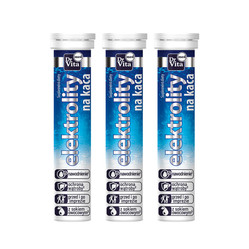 Zestaw: 3x Dr Vita Elektrolity na kaca przed i po imprezie 20 tabletek musujących