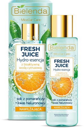 Fresh Juice Hydro-esencja nawilżająca z wodą cytrusową Pomarańcza 110ml