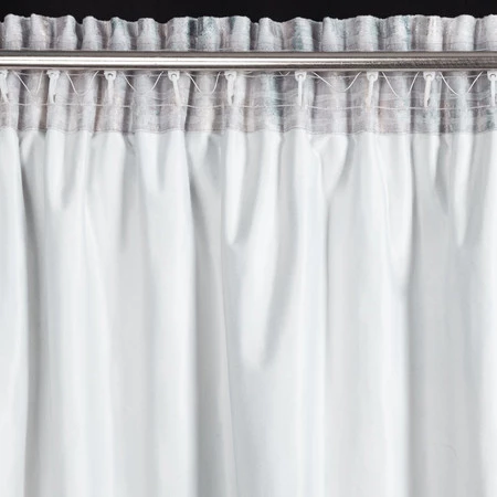 ZASŁONA GOTOWA TINA NA TAŚMIE 140 X 270 CM SREBRNY