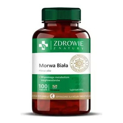 Zdrowie z Natury Morwa Biała na wsparcie metabolizmu węglowodanów 60 kaps.