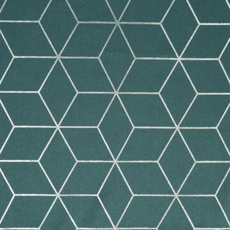 ZASŁONA GOTOWA CUBE 140 X 250 CM CIEMNOTURKUSOWY