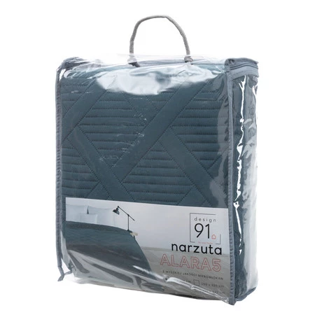 NARZUTA D91 ALARA5 170 X 210 CM TURKUSOWY