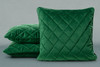 POSZEWKA VELVET 28 50 X 50 CM CIEMNOZIELONY