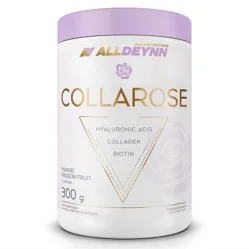 ALLNUTRITION Alldeynn Collarose Kolagen Peptydy + Witamina C + Biotyna 300g smak mango-marakuja