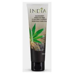 India Krem Do Rąk Ochronny Z Olejem Z Konopi 100Ml