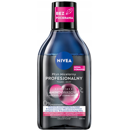 MicellAir Skin Breathe profesjonalny płyn micelarny - makijaż wodoodporny 400ml