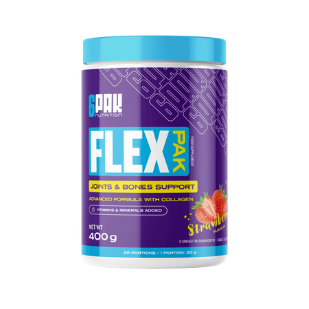 6PAK FLEX PAK 400g JAR STRAWBERRY
