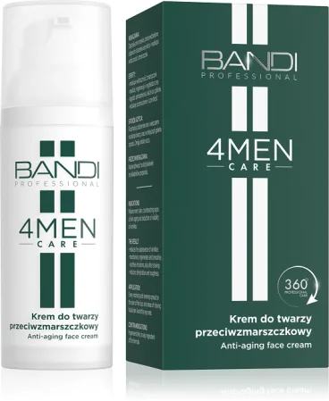 Bandi 4MEN Care Krem do twarzy przeciwzmarszczkowy 50ml