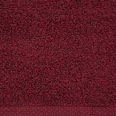 Ręcznik Gładki1 (34), 50 x 90 cm, Bordowy